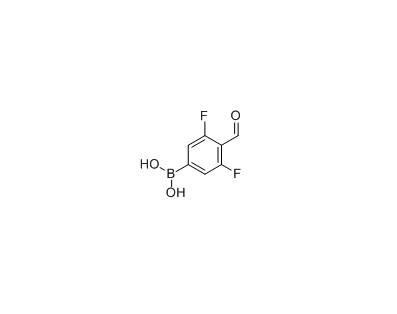 3,5-二氟-4-甲酰基苯基硼酸 cas：870718-11-9