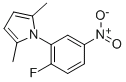 1-(2-氟-5-硝基苯基)-2,5-二甲基-1H-吡咯|cas:465514-85-6