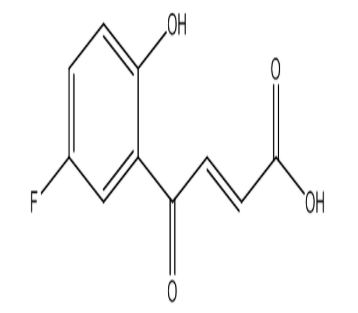 4-(5-Fluoro-2-hydroxyphenyl)-4-oxobut-2-enoic acid，cas 868743-42-4