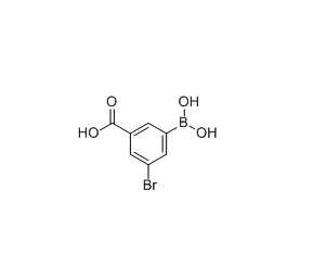 5-溴-3-羧基苯硼酸|cas：913835-73-1
