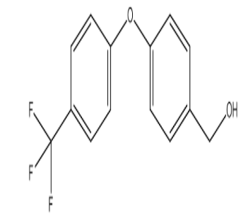 (4-(4-(Trifluoromethyl)phenoxy)phenyl)methol|cas933786-79-9