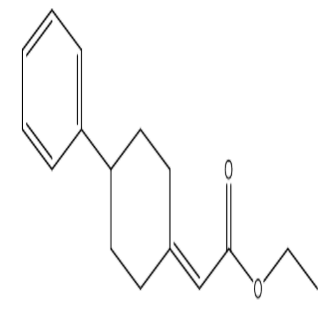 2-(4-苯基亚环己基)乙酸乙酯|cas 115880-04-1