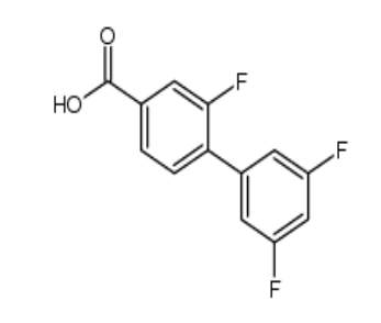 2,3',5'-Trifluoro-[1,1'-biphenyl]-4-carboxylic acid|cas1262006-03-0