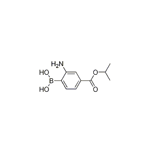 2-氨基-4-(异丙氧基羰基)苯硼酸盐酸盐|cas：1150114-64-9