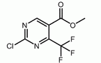 2-氯-4-(三氟甲基)嘧啶-5-甲酸甲酯|cas:175137-27-6