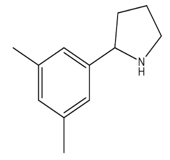 2-(3,5-二甲基苯基)吡咯烷|cas 383127-44-4