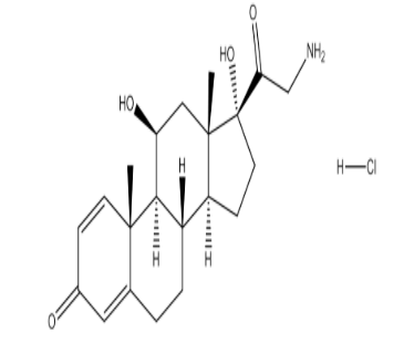 21-氨基-11,17-二羟基-(11b)-孕甾-1,4-二烯-3,20-二酮盐酸盐|cas 744254-09-9