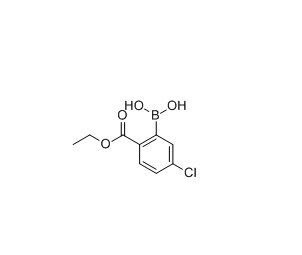 5-氯-2-(乙氧羰基)苯基硼酸|cas：871329-55-4