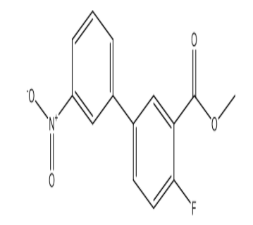 Methyl 4-fluoro-3&#039;-nitro-[1,1&#039;-biphenyl]-3-carboxylate|cas1355248-04-2