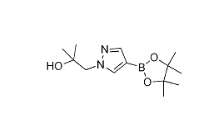 1-(2-羟基-2-甲基-丙基)吡唑-4-基]硼酸嚬哪醇酯|cas：1082503-77-2