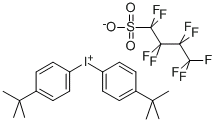 双(4-叔丁基苯基)碘鎓全氟-1-丁磺酸, CAS号：194999-85-4