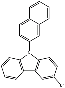 N-(2-萘基)-3-溴咔唑， CAS号： 934545-80-9