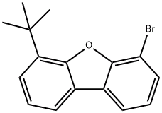 4-溴-6-叔丁基二苯并呋喃, CAS号： 1438391-33-3