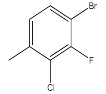 4-溴-2-氯-3-氟甲苯|cas 909122-21-0