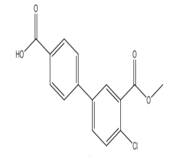 4&#039;-Chloro-3&#039;-(methoxycarbonyl)-[1,1&#039;-biphenyl]-4-carboxylic acid|cas 1261998-46-2