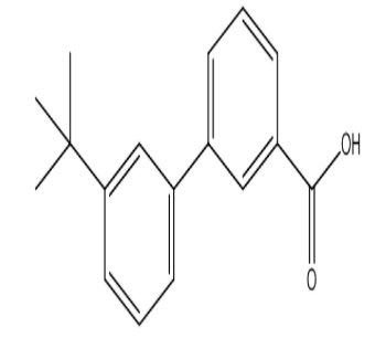 3'-(tert-Butyl)-[1,1'-biphenyl]-3-carboxylic acid|cas1215206-04-4