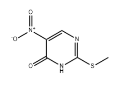 2-(甲巯基)-5-硝基嘧啶-4-醇|cas75423-19-7