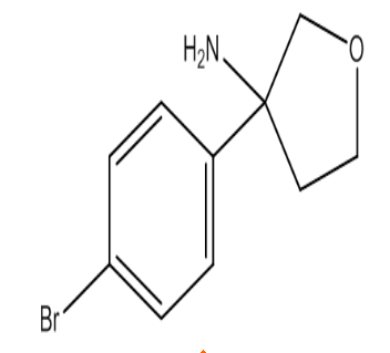 3-(4-Bromophenyl)tetrahydrofur-3-amine|cas1211596-34-7