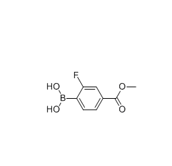 2-氟-4-甲氧基甲酰苯硼酸|cas：603122-84-5