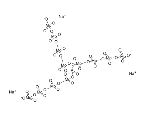 水合十二钼磷酸钠,CAS: 1313-30-0
