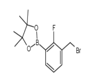 3-溴甲基-2-氟苯硼酸频哪醇酯|cas1256360-37-8