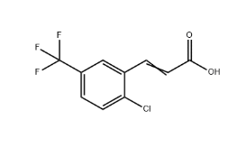 3-(2-氯-5-(三氟甲基)苯基)丙烯酸|cas 682805-12-5
