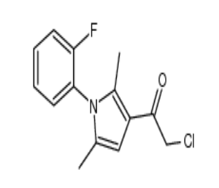 2-氯-1-[1-(2-氟苯基)-2,5-二甲基-1H-吡咯-3-基]乙酮|cas565170-64-1