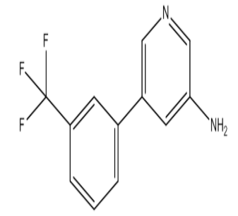 5-(3-(Trifluoromethyl)phenyl)pyridin-3-amine|cas1226168-85-9