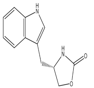 S-4-(1H-吲哚-3-甲基)-2-噁唑烷酮|cas152153-01-0
