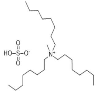 三辛基甲基硫酸氢铵,CAS: 59158-14-4