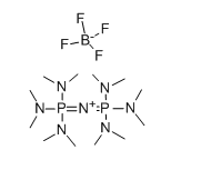 1,1,1,3,3,3-Hexakis(dimethylamino)diphosphazenium tetrafluoroborate purum, ≥98.0% (T),CAS：137334-98-6