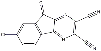 7-氯-9-氧代-9H-茚并[1,2-B]吡嗪-2,3-二甲腈, CAS号： 924296-39-9