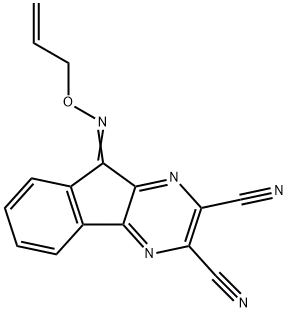 9-[(2-丙烯-1-氧基)亚氨基]-9H-茚并[1,2-B]吡嗪-2,3-二甲腈, CAS号： 924296-17-3