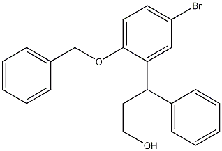 3-(2-苄氧基-5-溴苯基)-3-苯丙醇,CAS:156755-25-8