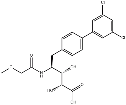 4,5-二脱氧-5-(3&#039;,5&#039;-二氯[1,1&#039;-联苯]-4-基)-4-[(2-甲氧基乙酰基)氨基]-L-阿拉伯糖酸，CAS号： 1319207-44-7