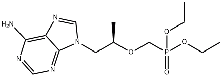 (R)-9-[2-(二乙基膦酰甲氧基)丙基]腺嘌呤, CAS号： 180587-75-1