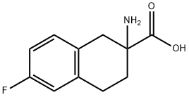 2-氨基-6-氟-1,2,3,4-四氢萘-2-羧酸,CAS:885274-22-6