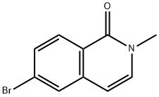 6-溴-2-甲基异喹啉-1(2H)-酮,CAS:864866-92-2