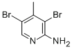 CAS:3430-29-3|3,5-Dibromo-4-methylpyridin-2-amine