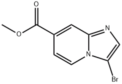 3-溴咪唑[1,2-A]吡啶-7-甲酸甲酯,CAS:342613-63-2