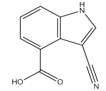 3-氰基-1H-吲哚-4-羧酸|cas889942-85-2