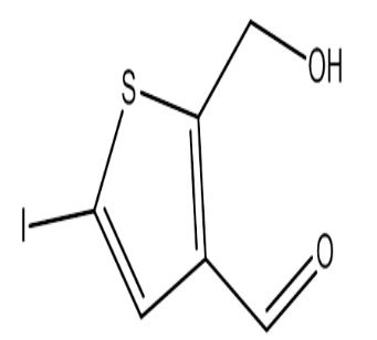 2-(Hydroxymethyl)-5-iodothiophene-3-carbaldehyde|cas185395-87-3