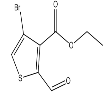 4-溴-2-甲酰基噻吩-3-甲酸乙酯|cas1433203-92-9