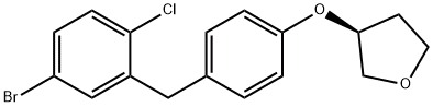 (3S)-3-[4-[(5-溴-2-氯苯基)甲基]苯氧基]四氢呋喃,CAS:915095-89-5