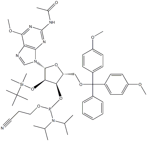 Ac-rG-CE亚磷酰胺单体, CAS号： 153248-58-9