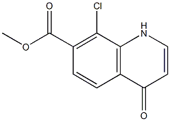 甲基-8-氯-4-氧代-1,4-二氢喹啉-7-羧酸乙酯,CAS:948573-54-4