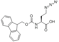 (S)-2-(((9H-芴-9-基)甲氧基)羰基氨基)-4-叠氮丁酸, CAS号： 942518-20-9