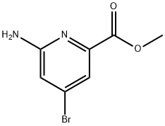 甲基6-氨基-4-溴-吡啶-2-甲酸酯,CAS:885326-88-5