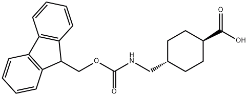 反式-4-(N-芴甲氧羰基氨基甲基)环己烷甲酸, CAS号： 167690-53-1