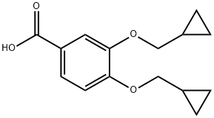 3,4-双(环丙基甲氧基)苯甲酸,CAS:1369851-30-8